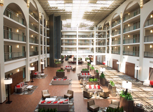Embassy Suites Hotel Detroit-Livonia/Novi lobby